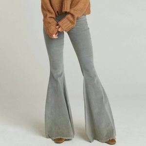 NWT SMYMM Cam Cam Bells Thin Corduroy Pants Gray XS